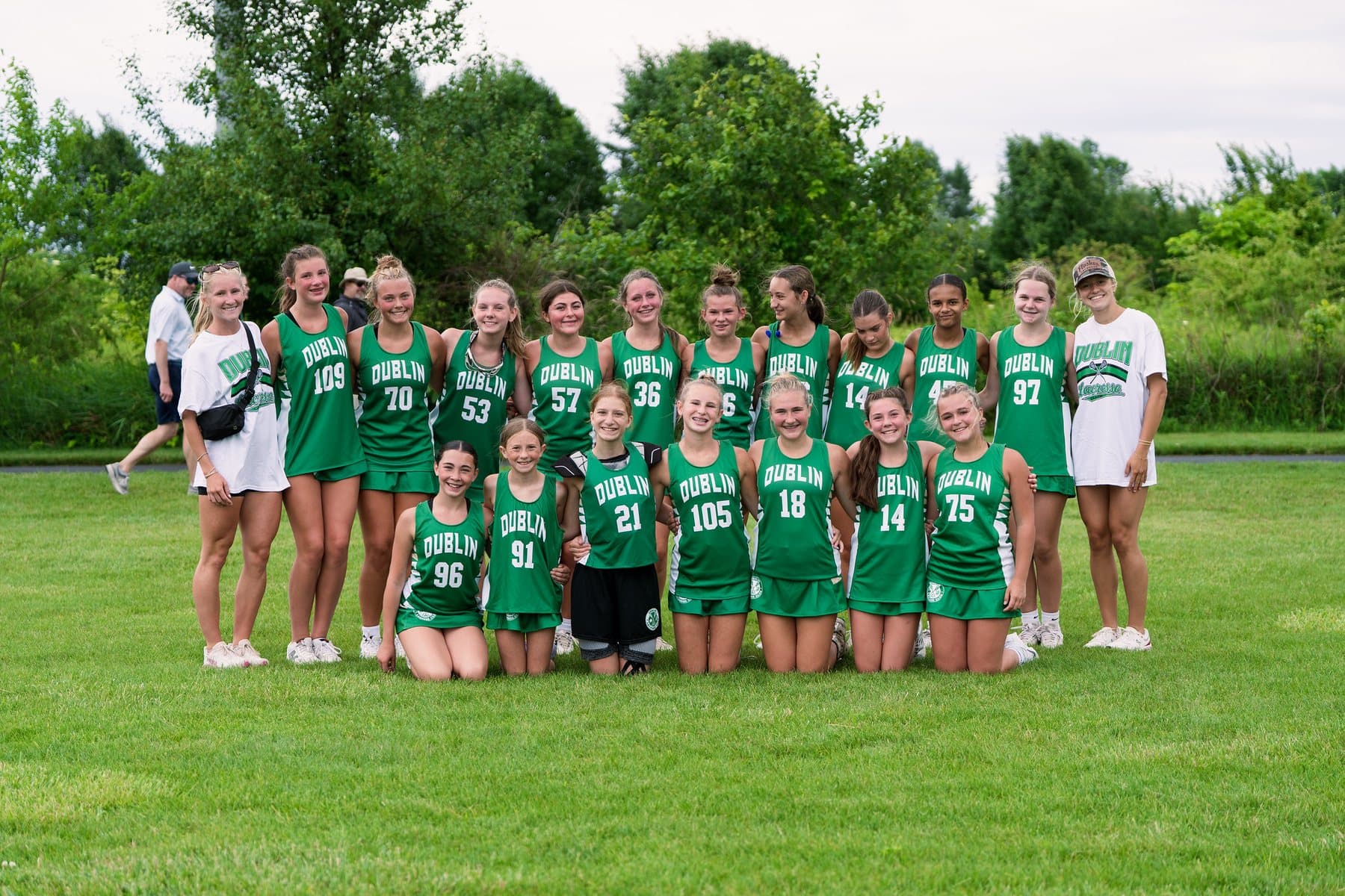 Dublin Lacrosse Club player during summer tournament play