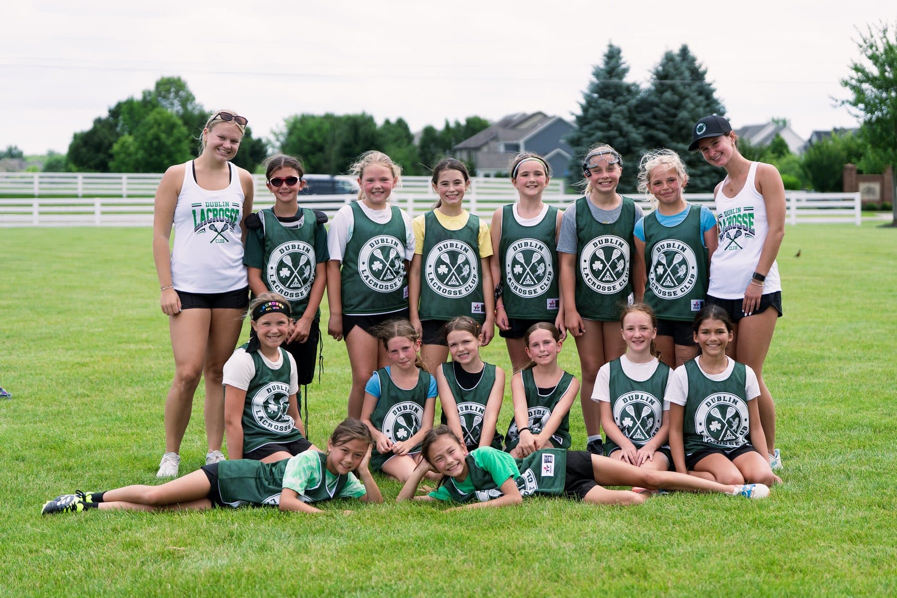 Dublin Lacrosse Club player during summer tournament play